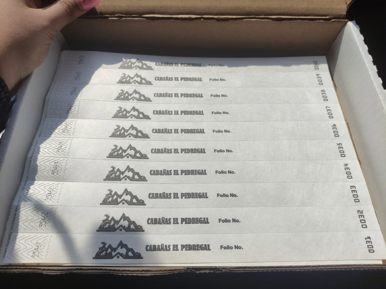 Brazaletes de papel